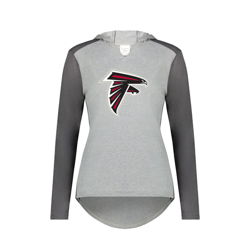 [6902.30V.XS-LOGO1] Ladies Vintage Hoodie (Female Adult XS, Gray, Logo 1)