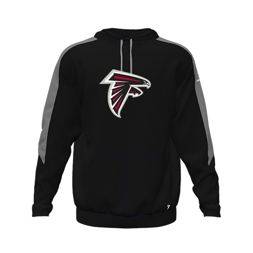 [CUS-DFW-HOOD-FLC-LSL-BLK-YXS-LOGO1] Hoodie (Youth XS, Black, Logo 1)