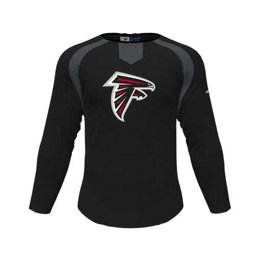 [CUS-DFW-PULL-FLC-CNK-LSL-BLK-YS-LOGO1] Pullover (Youth S, Black, Logo 1)
