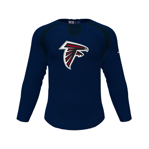 [CUS-DFW-PULL-FLC-CNK-LSL-NVY-YS-LOGO1] Pullover (Youth S, Navy, Logo 1)