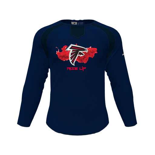 [CUS-DFW-PULL-FLC-CNK-LSL-NVY-YS-LOGO2] Pullover (Youth S, Navy, Logo 2)