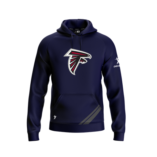 [CUS-DFW-SUHOOD-FLC-LSL-NVY-YXS-LOGO1] Summit Hoodie (Youth XS, Navy, Logo 1)