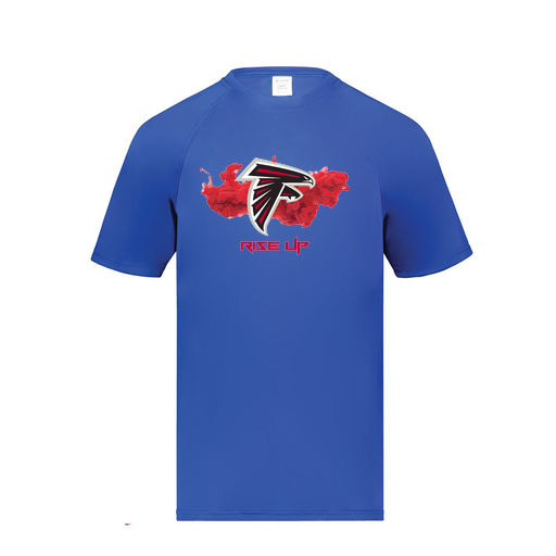 [2790.060.S-LOGO2] Men's Smooth Sport T-Shirt (Adult S, Royal, Logo 2)