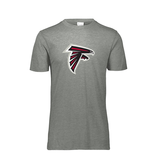 [FTSCUBGY-AS-LOGO1] Decker Men's Tri-Blend T-Shirt - Short Sleeve (Adult S, Gray, Logo 1)