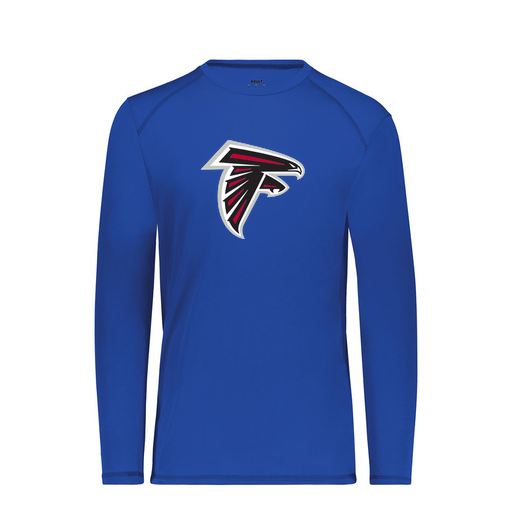 [6845.060.S-LOGO1] Men's SoftTouch Long Sleeve (Adult S, Royal, Logo 1)