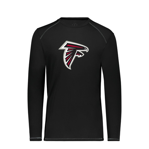 [6846.080.S-LOGO1] Youth SoftTouch Long Sleeve (Youth S, Black, Logo 1)