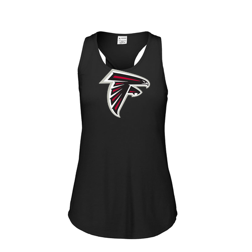 [3078.K94.S-LOGO1] Ladies Tri Blend Tank Top (Female Adult S, Black, Logo 1)