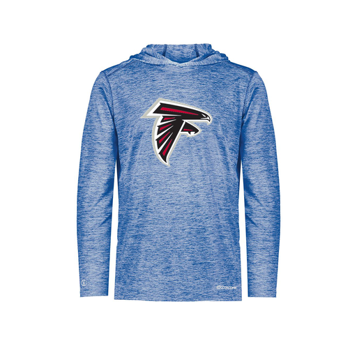 [CUS-DFW-CHGHOOD-PER-LSL-RYL-YS-LOGO1] Youth Charge Hoodie (Youth S, Royal, Logo 1)