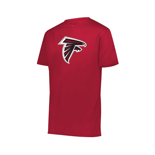 [222818.083.S-LOGO1] Men's Movement Dri Fit Shirt (Adult S, Red, Logo 1)