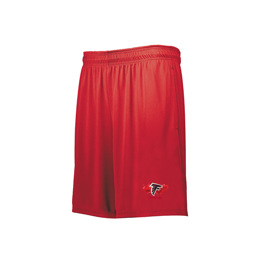 [229511.083.XS-LOGO2] Decker Men's Swift Short (Adult XS, Red, Logo 2)
