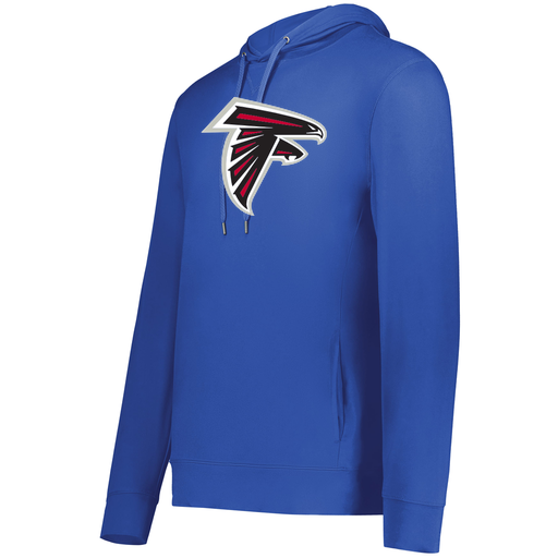 [222598.060.S-LOGO1] Men's Ventura Thin Knit Hoodie (Adult S, Royal, Logo 1)