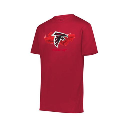 [222819.083.XXS-LOGO2] Youth Movement Dri Fit Shirt (Youth XXS, Red, Logo 2)